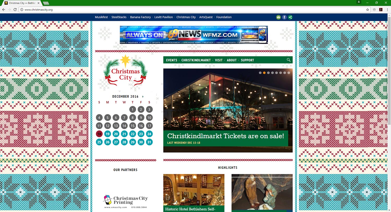 Website theme