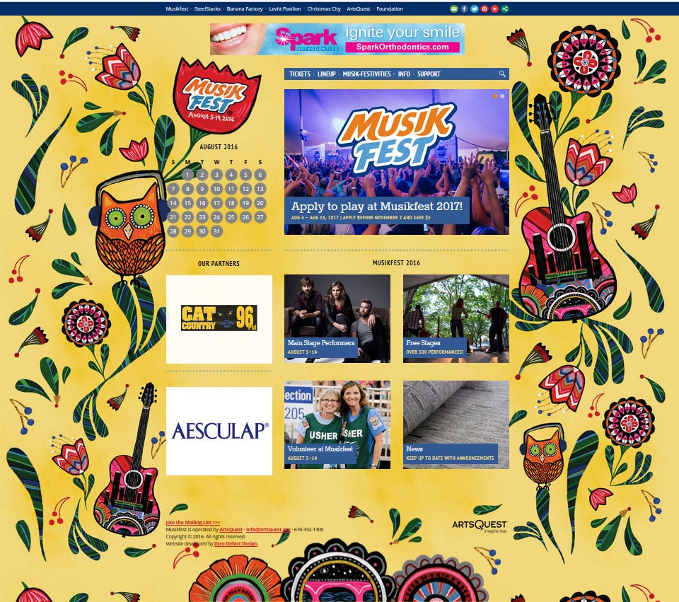 Website theme